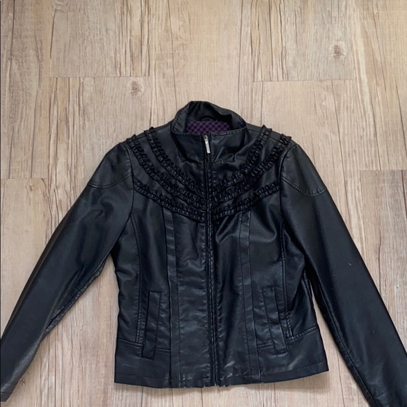 steve madden leather jacket
